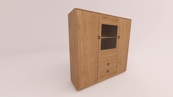 ELO Massivholz-Kommode -1350