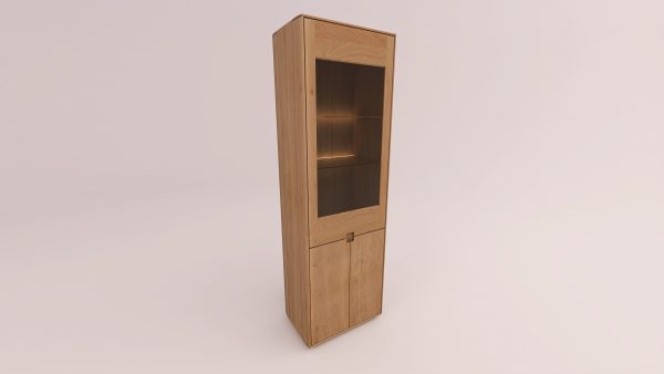 ELO Massivholz-Vitrine – 1400