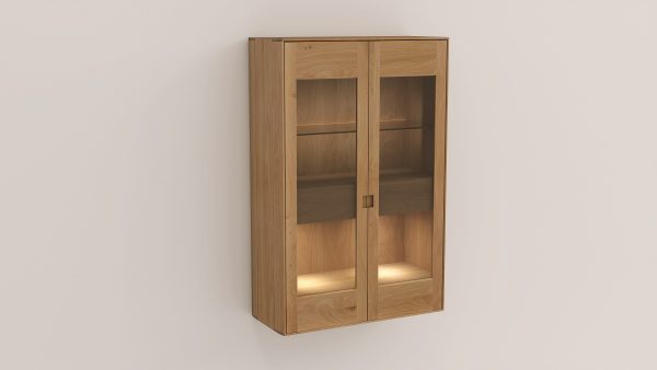 ELO Massivholz-Wandvitrine – 1730