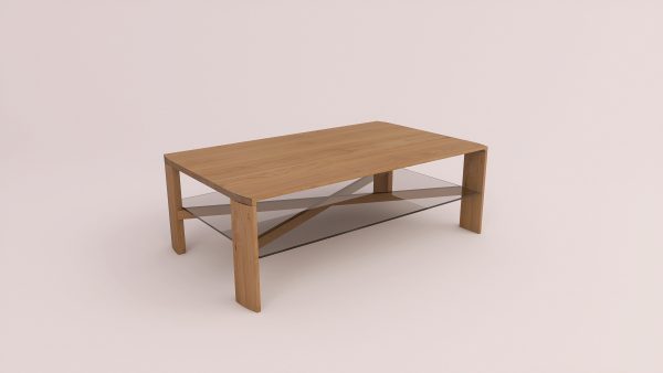 ELO Massivholz-Couchtisch – 4000/4010