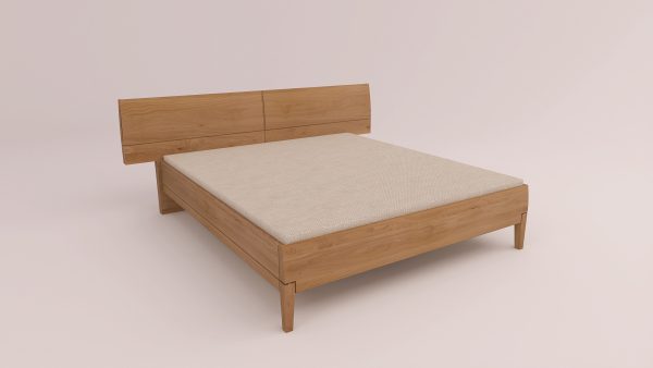 ELO Massivholz-Doppelbett – 6000