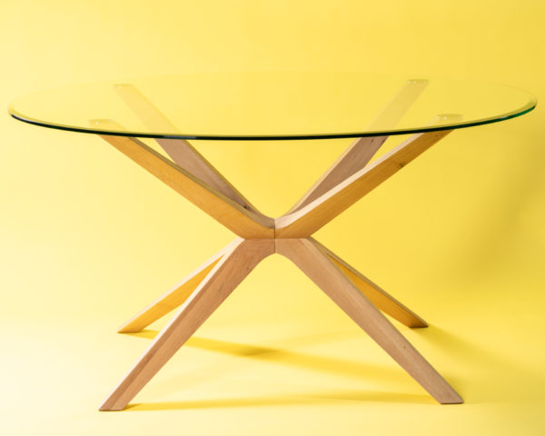 X-LINE DUO Massivholz Esstisch