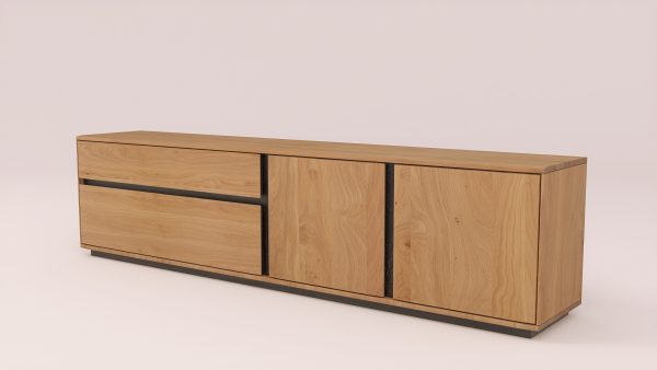 EASTWOOD Massivholz-TV-Schrank – 151125/151126