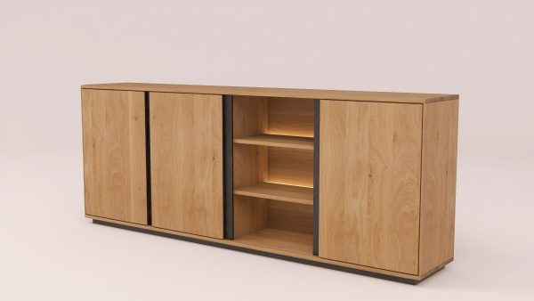 EASTWOOD Massivholzkommode – 152120/152121