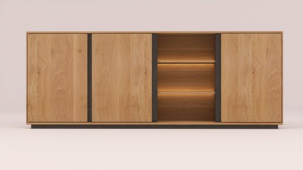 EASTWOOD Massivholzkommode – 152120/152121