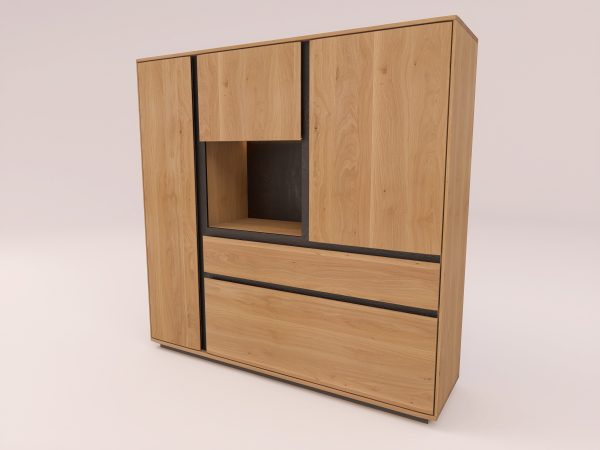 EASTWOOD Massivholzschrank – 153165/153166