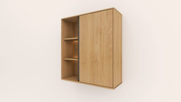 EASTWOOD Massivholz-Wandschrank – 155120/155121